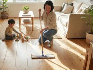 「無垢の床」はお手入れが大変?一生モノの美しさを保つ簡単ステップ